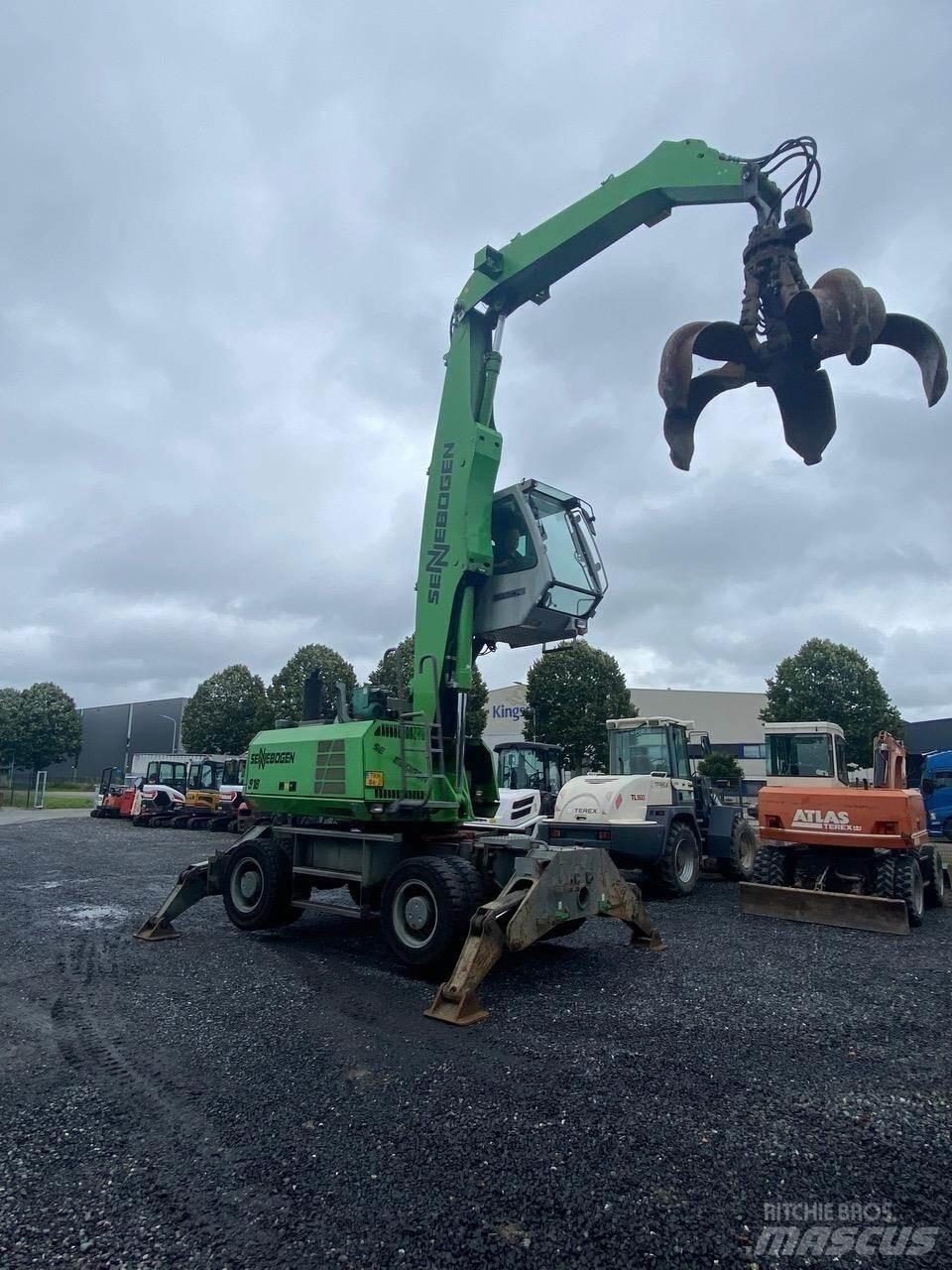 Sennebogen 818EM Gravemaskiner for avfallshåndtering
