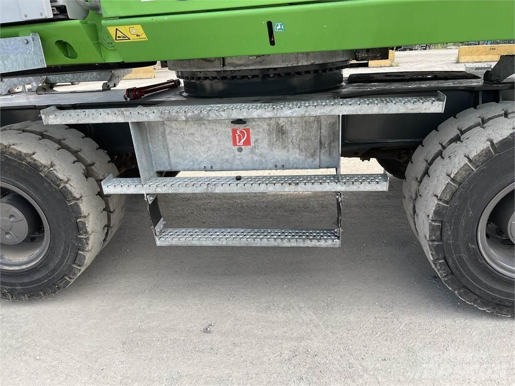 Sennebogen 830E Gravemaskiner for avfallshåndtering