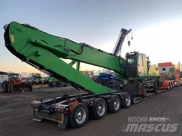 Sennebogen 830E Gravemaskiner for avfallshåndtering