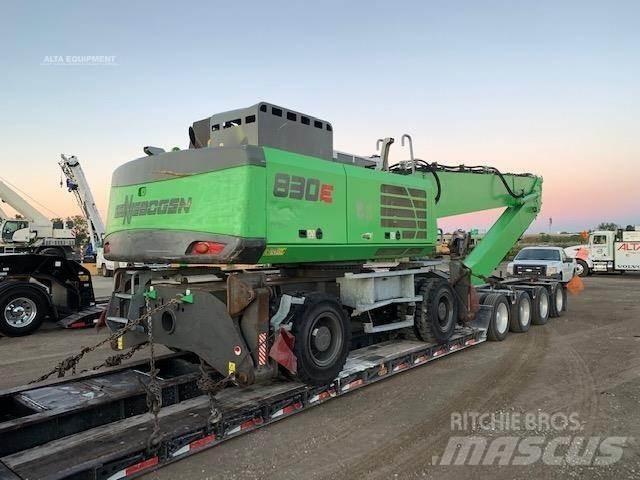Sennebogen 830E Gravemaskiner for avfallshåndtering