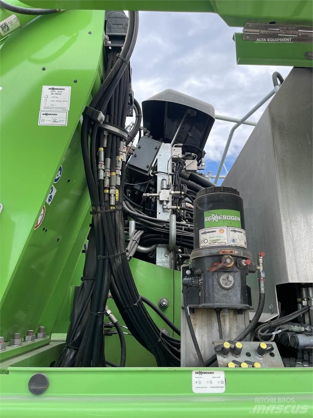 Sennebogen 830E Gravemaskiner for avfallshåndtering