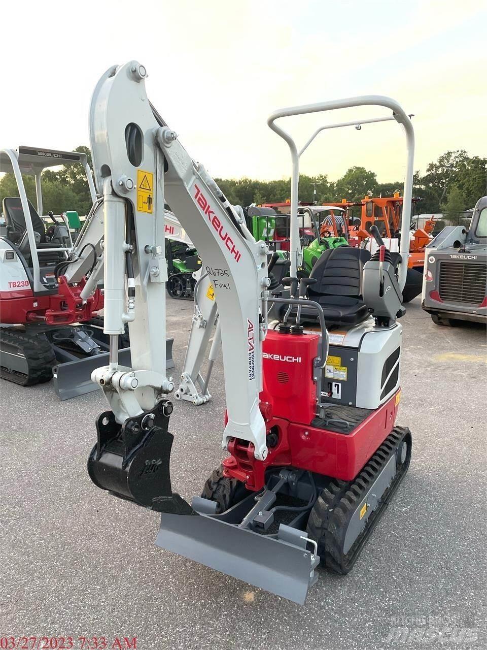 Takeuchi TB210R Minigravere <7t