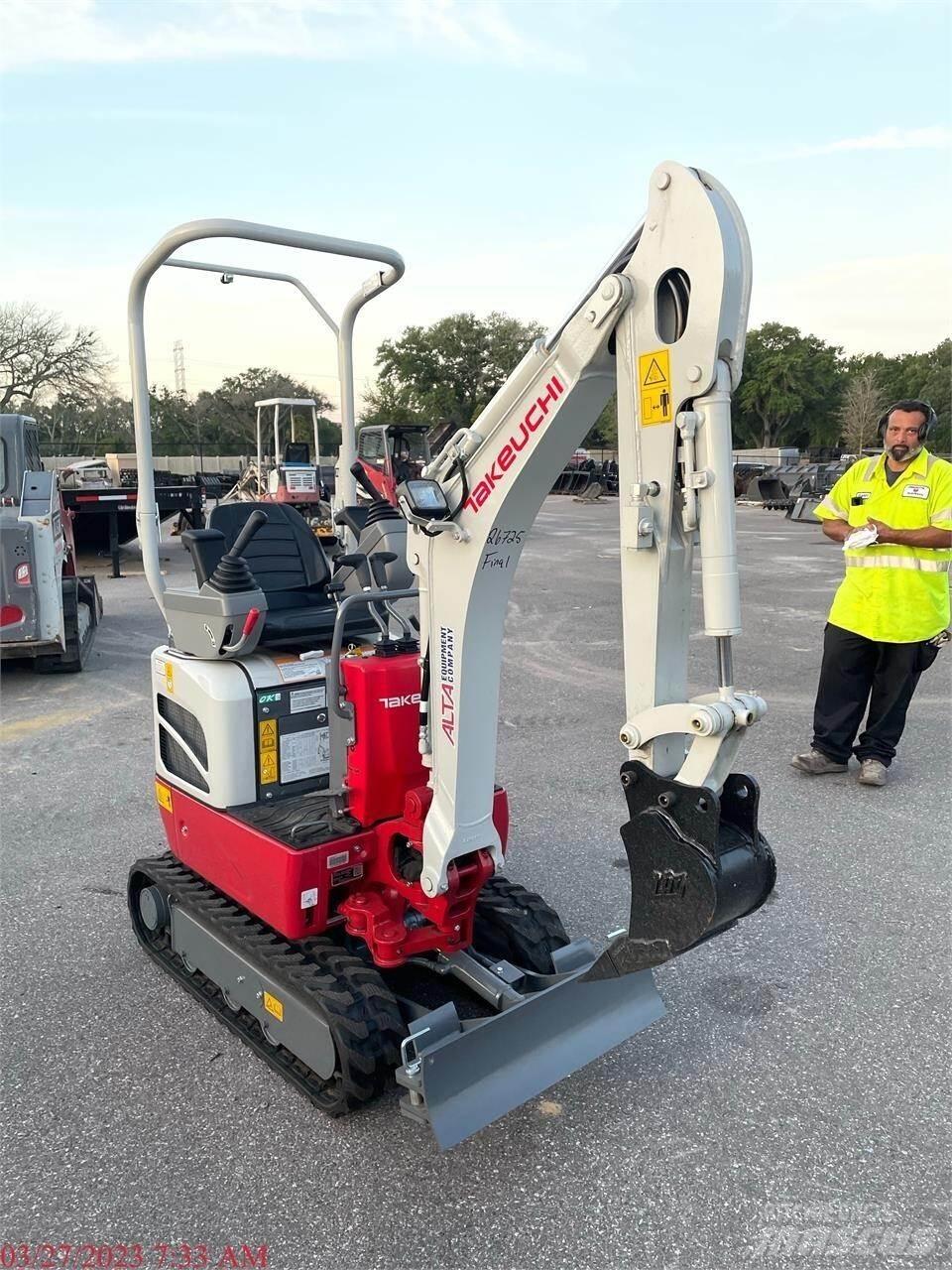 Takeuchi TB210R Minigravere <7t