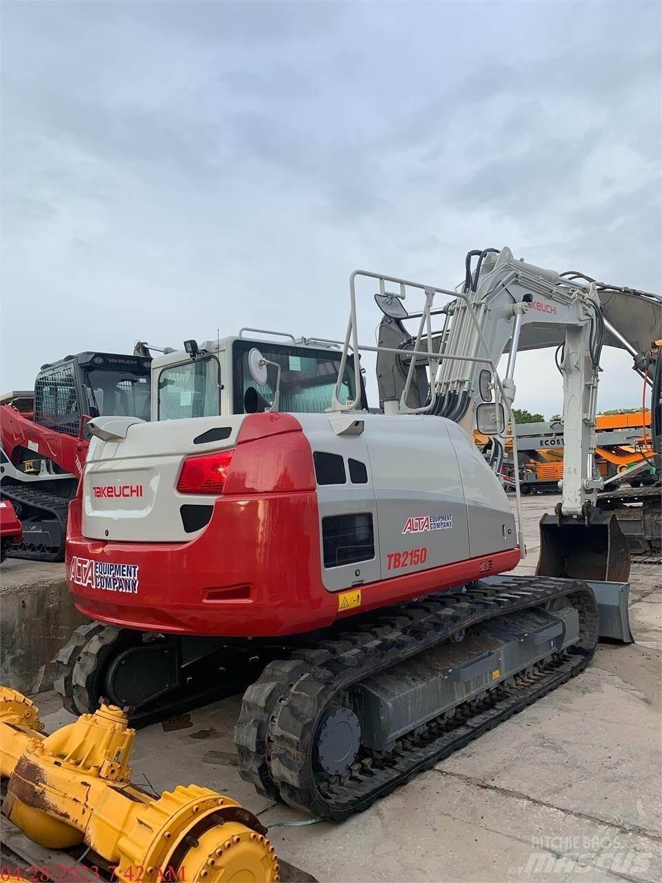 Takeuchi TB2150 Beltegraver