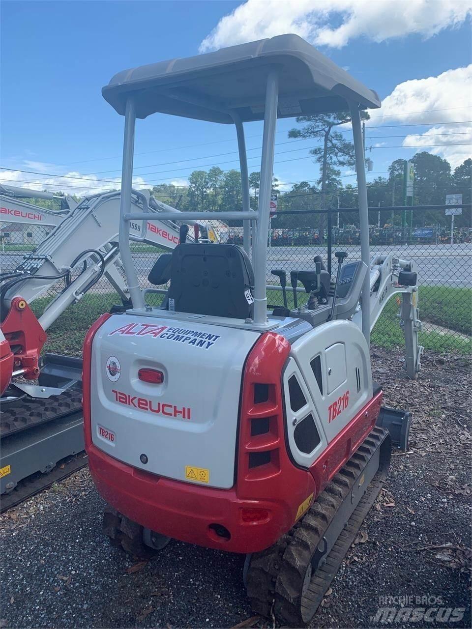 Takeuchi TB216 Minigravere <7t