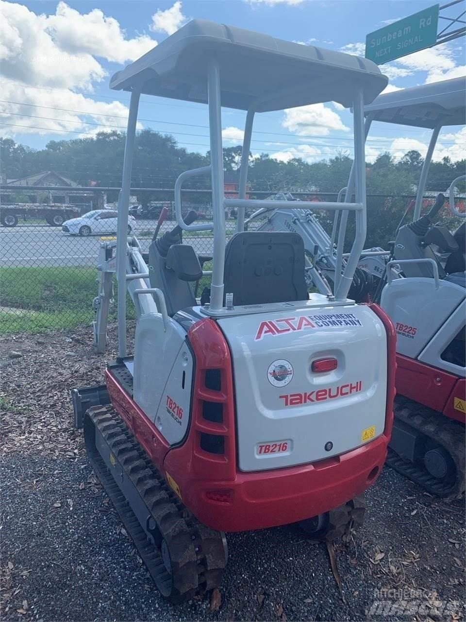 Takeuchi TB216 Minigravere <7t