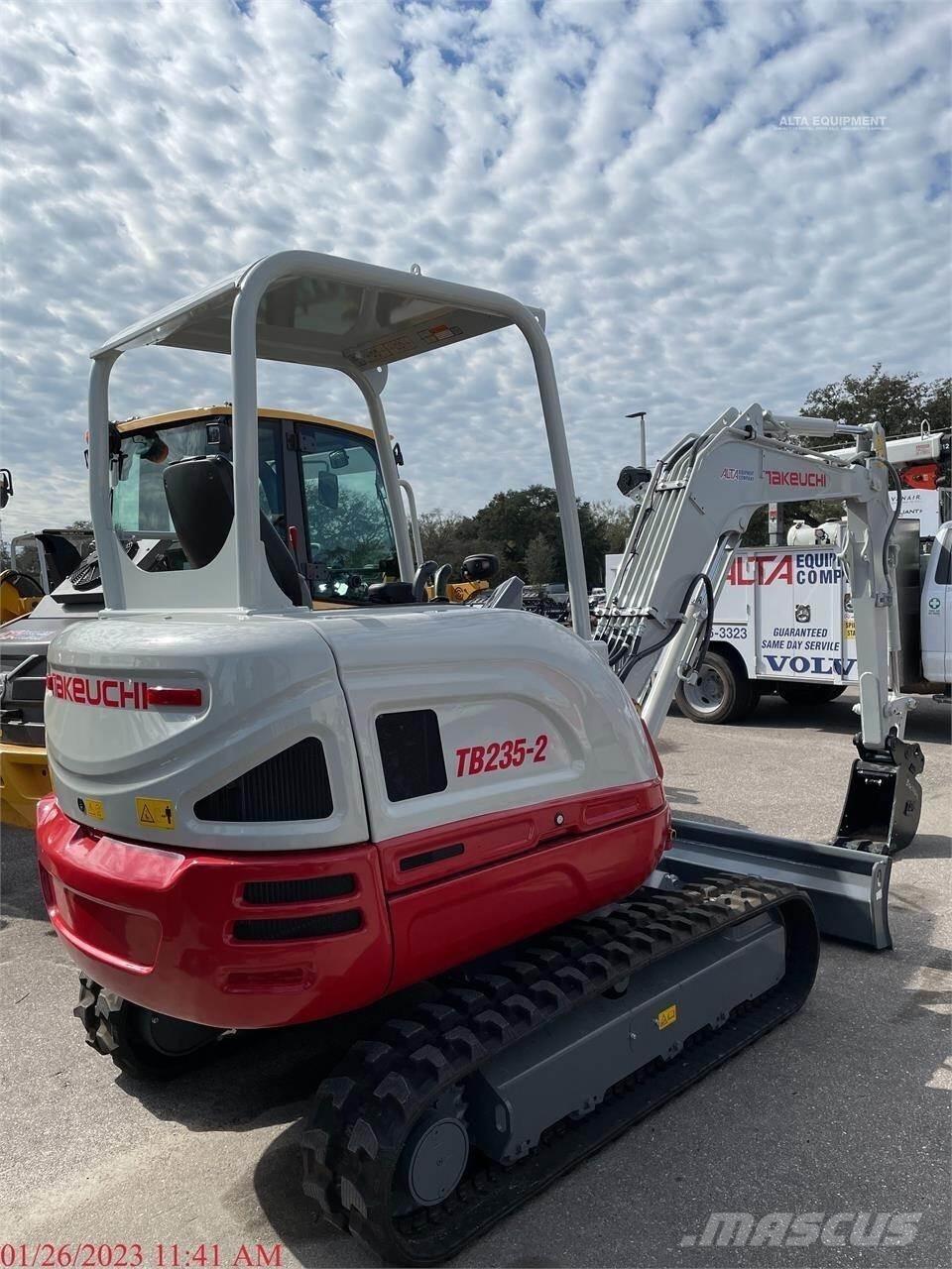 Takeuchi TB235-2 Minigravere <7t