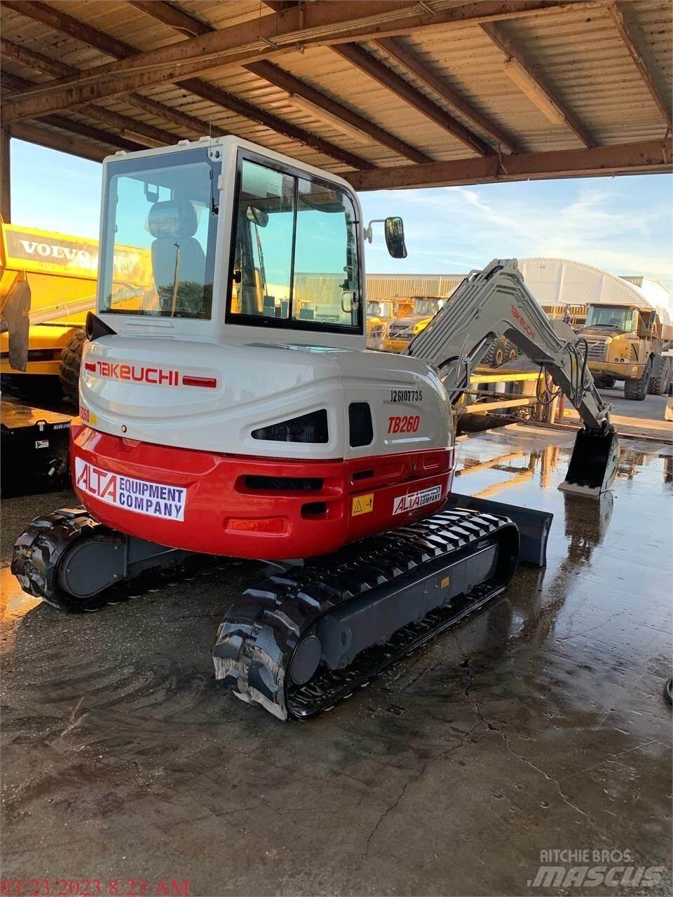 Takeuchi TB260 Beltegraver