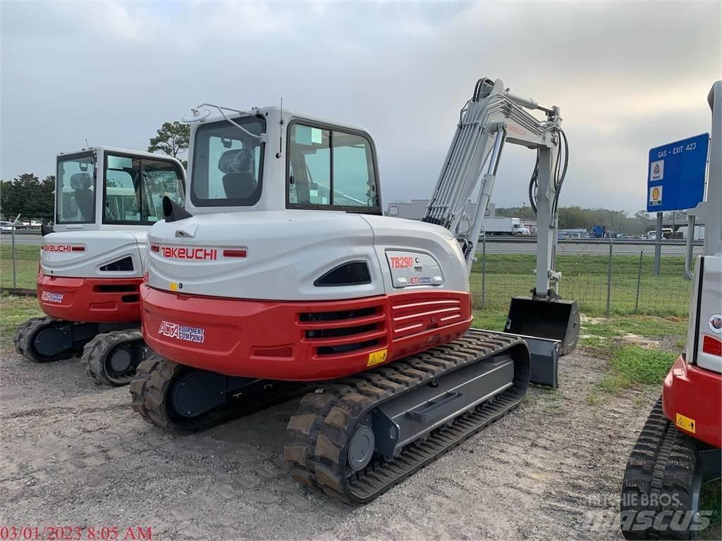 Takeuchi TB290 Beltegraver
