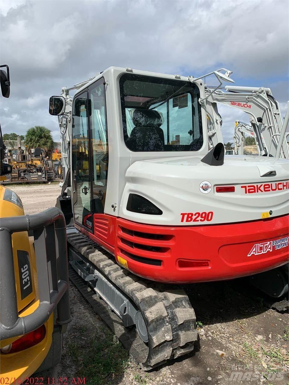 Takeuchi TB290 Beltegraver