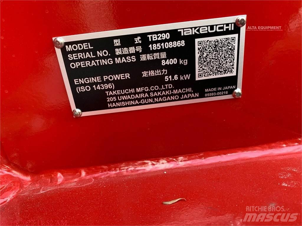 Takeuchi TB290 Beltegraver