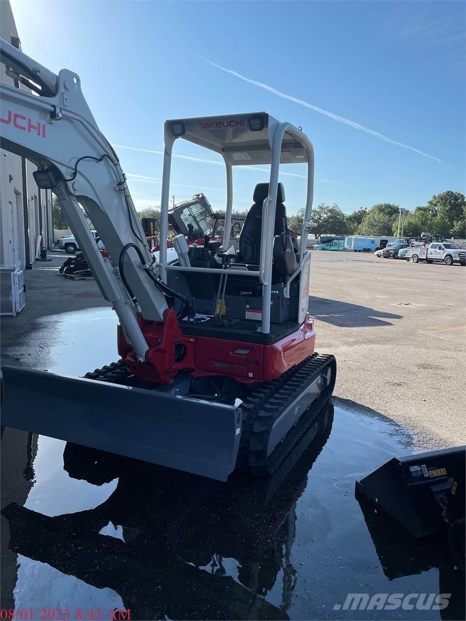 Takeuchi TB335R Minigravere <7t