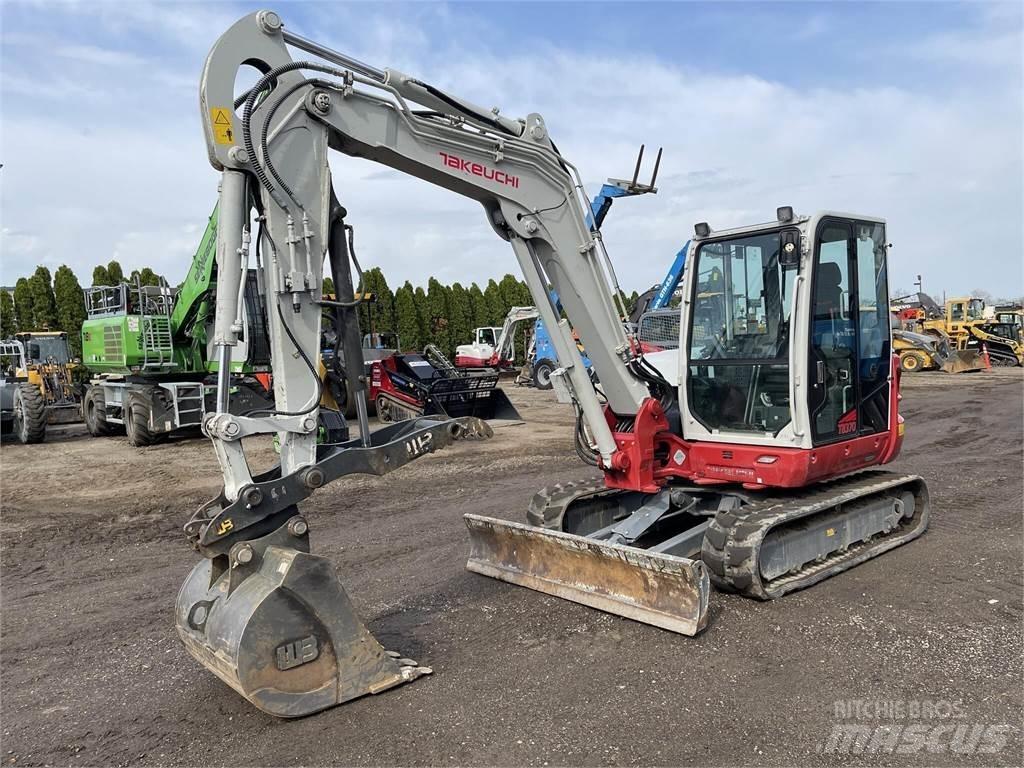 Takeuchi TB370 Beltegraver