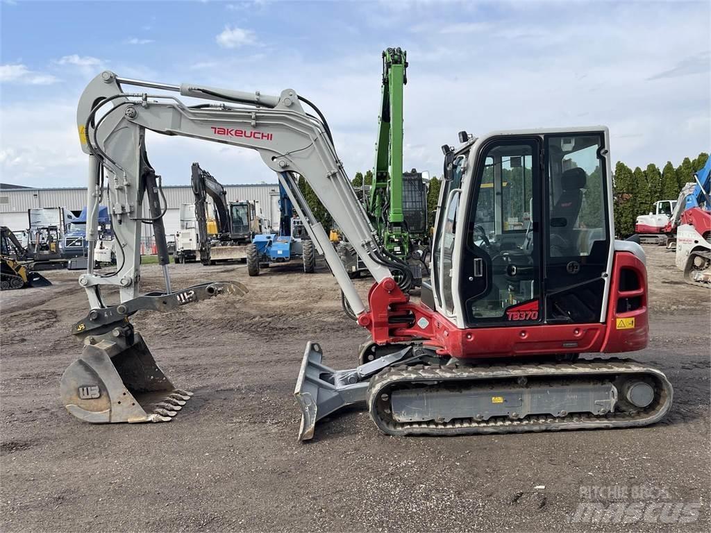 Takeuchi TB370 Beltegraver