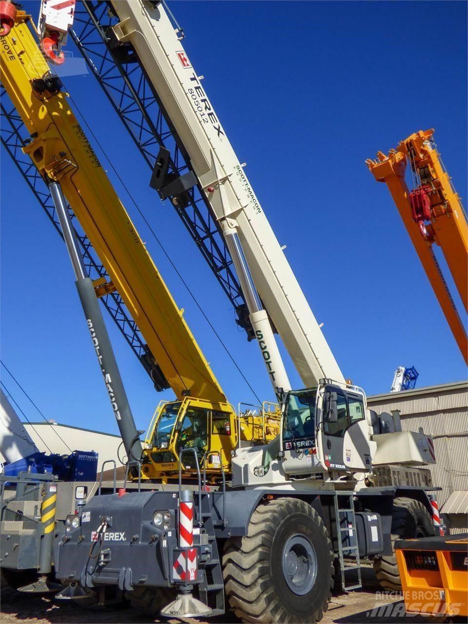 Terex RT100 Røff terreng kraner