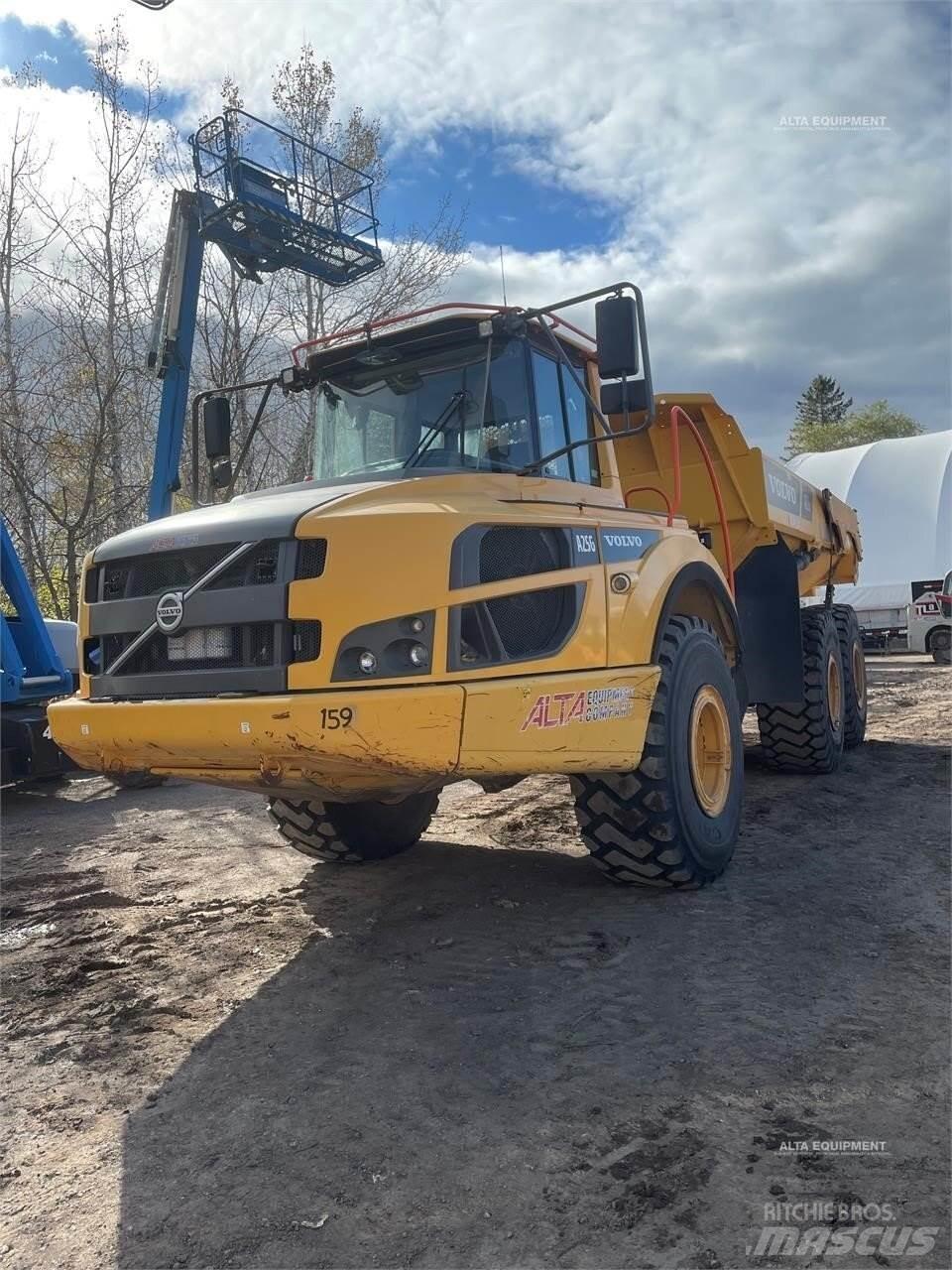 Volvo A25G Rammestyrte Dumpere
