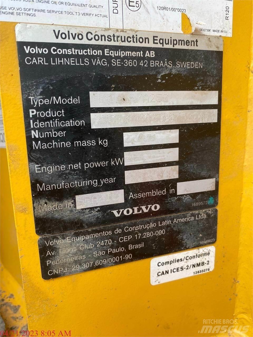 Volvo A25G Rammestyrte Dumpere