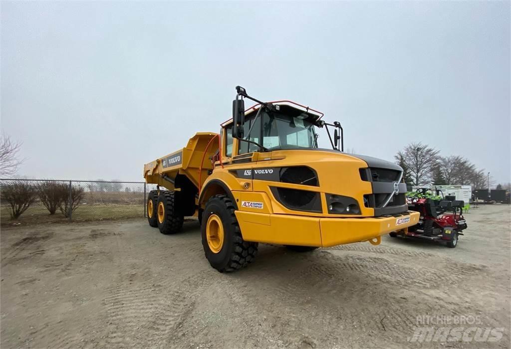 Volvo A25G Rammestyrte Dumpere