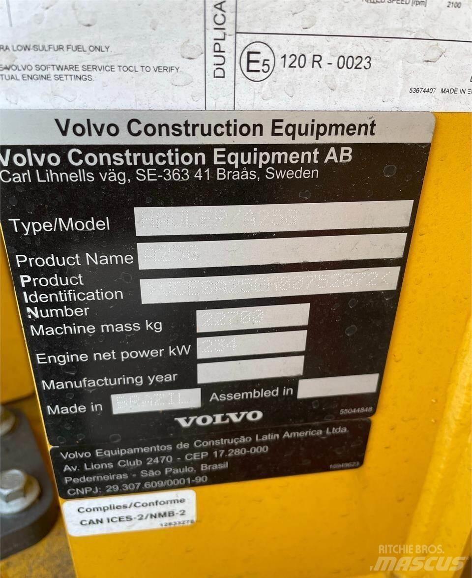 Volvo A25G Rammestyrte Dumpere