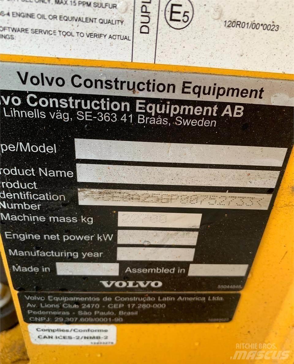 Volvo A25G Rammestyrte Dumpere