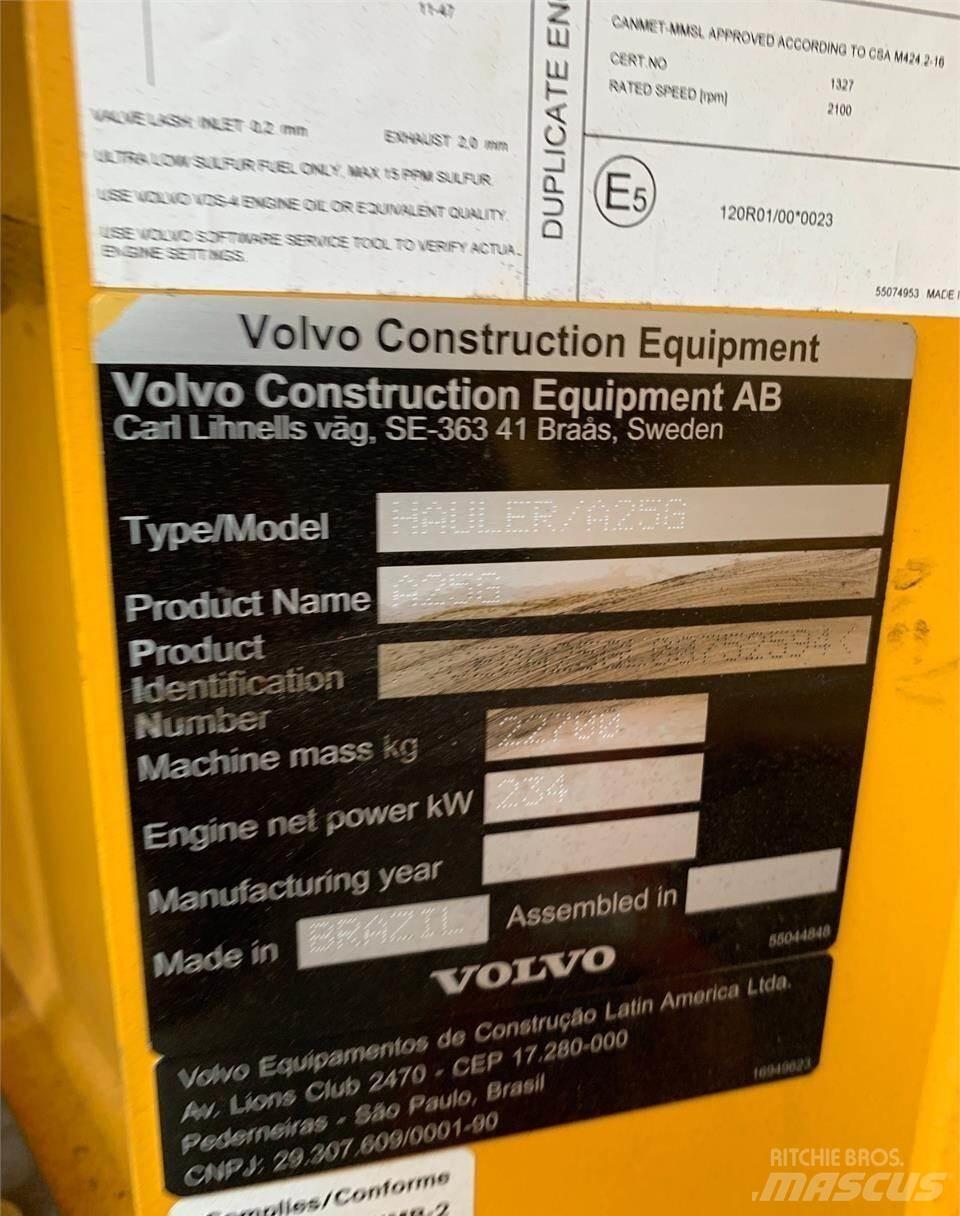 Volvo A25G Rammestyrte Dumpere