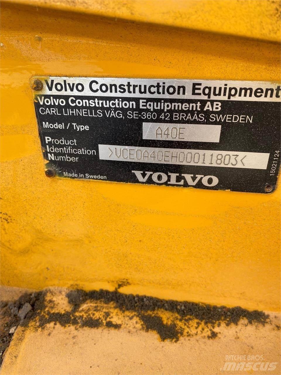 Volvo A40E Vanningsvogn for støvdemping