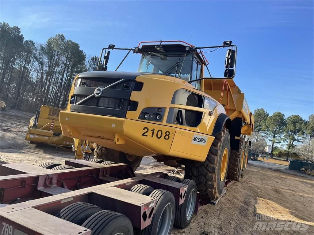 Volvo A40G Rammestyrte Dumpere