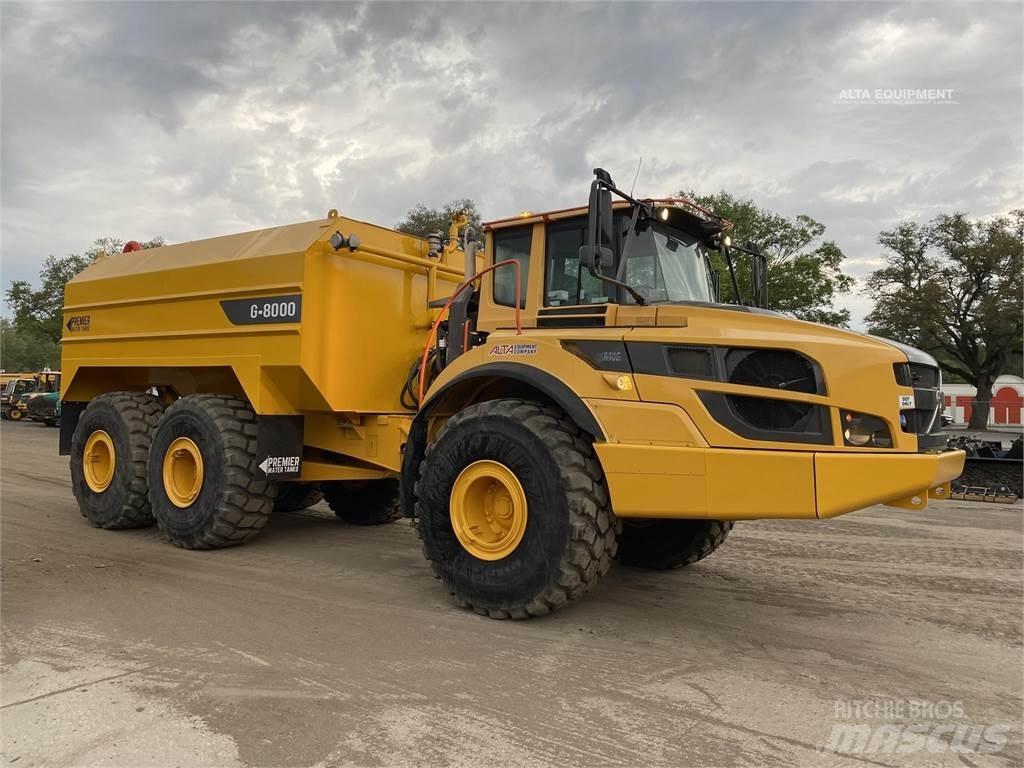 Volvo A40G Vanningsvogn for støvdemping