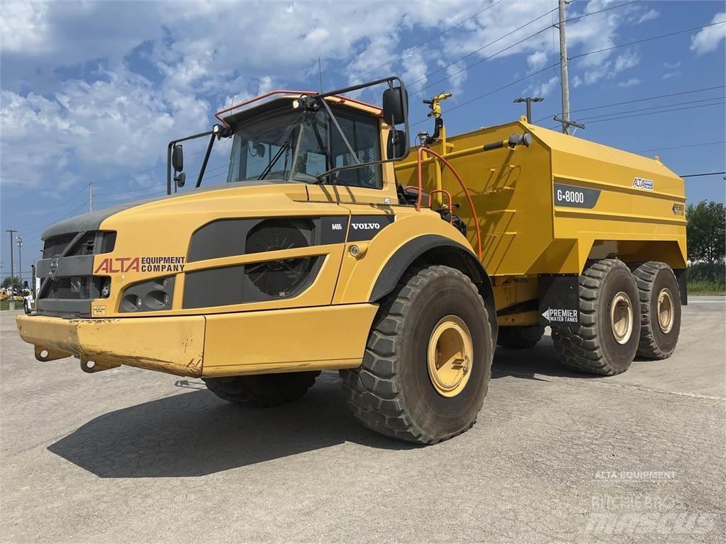 Volvo A40G Vanningsvogn for støvdemping