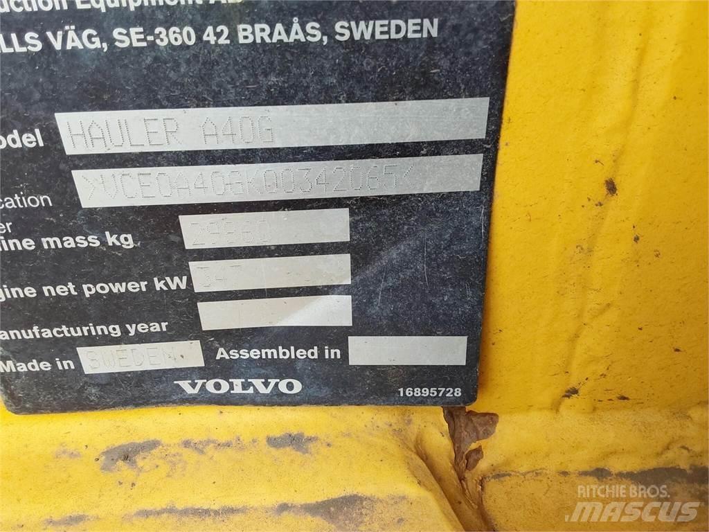 Volvo A40G Rammestyrte Dumpere