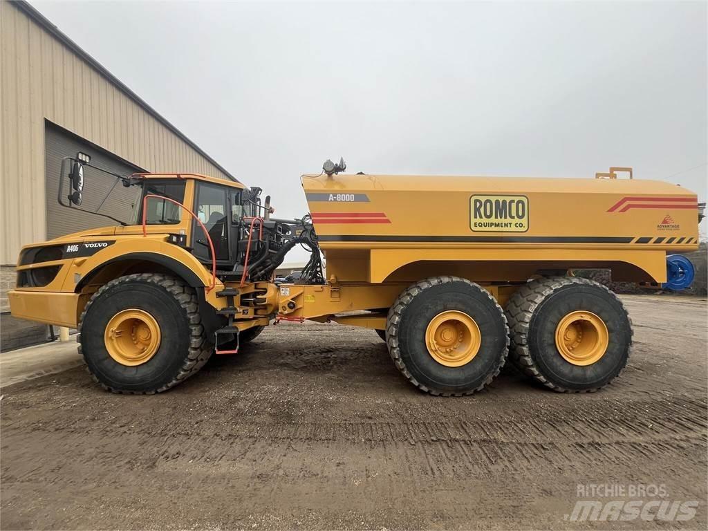 Volvo A40G Vanningsvogn for støvdemping
