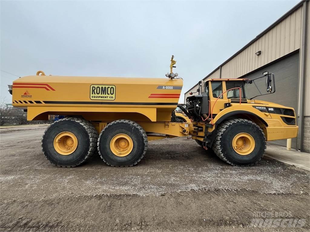 Volvo A40G Vanningsvogn for støvdemping