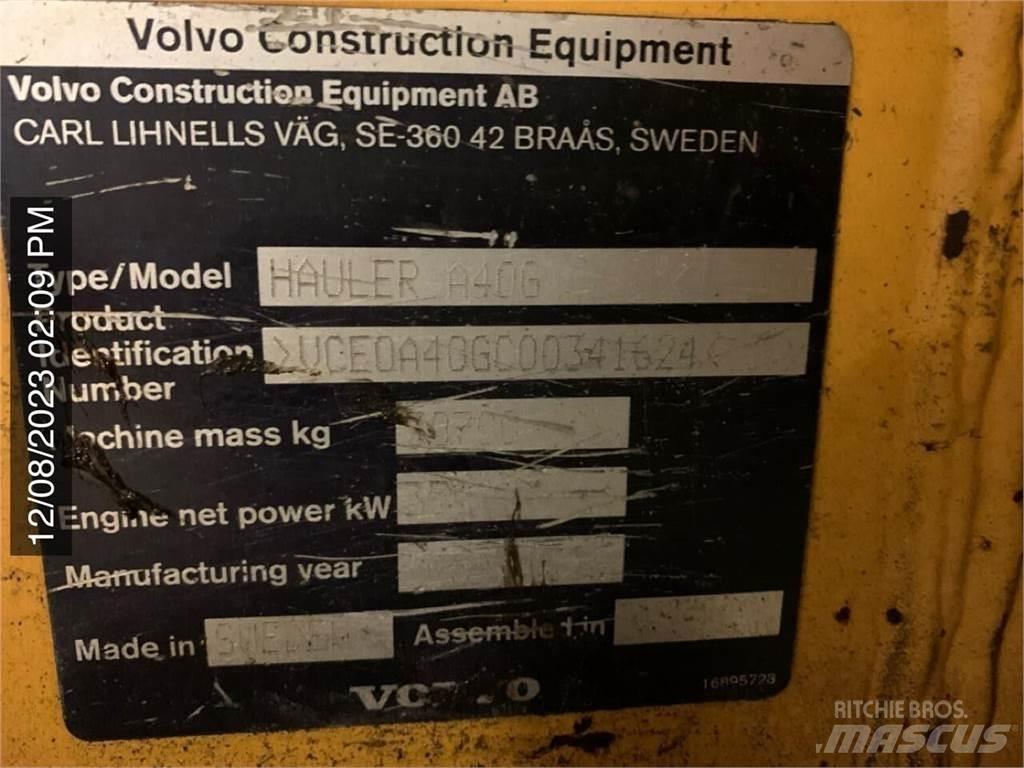Volvo A40G Rammestyrte Dumpere