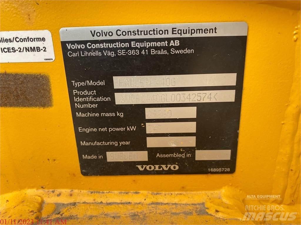 Volvo A40G Rammestyrte Dumpere