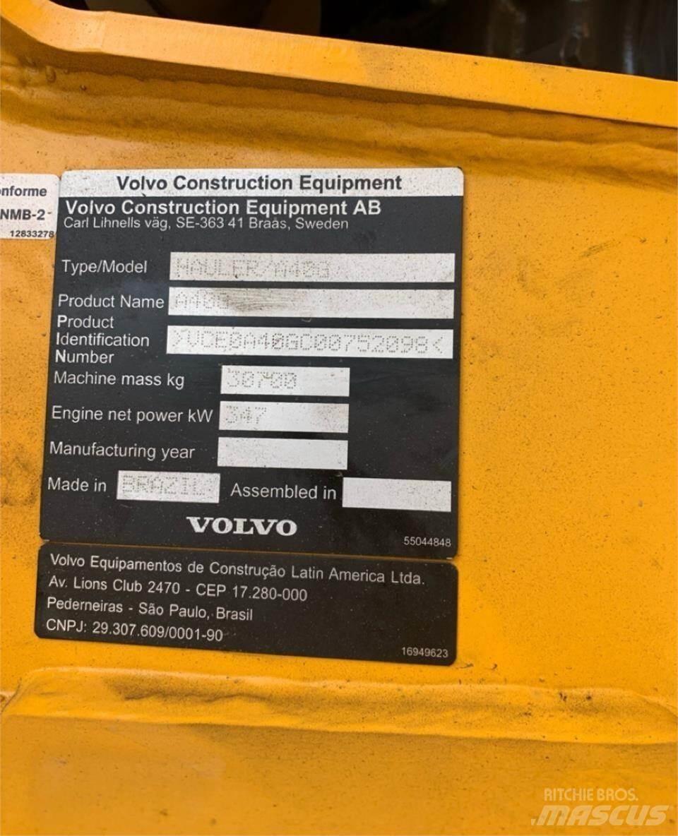 Volvo A40G Rammestyrte Dumpere