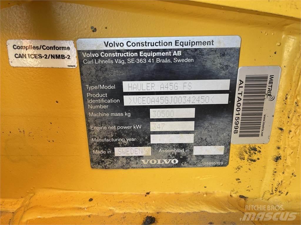 Volvo A45G FS Rammestyrte Dumpere