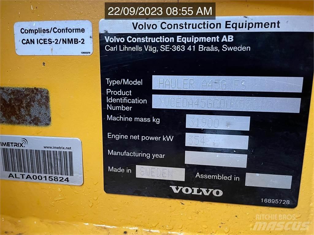Volvo A45G FS Rammestyrte Dumpere