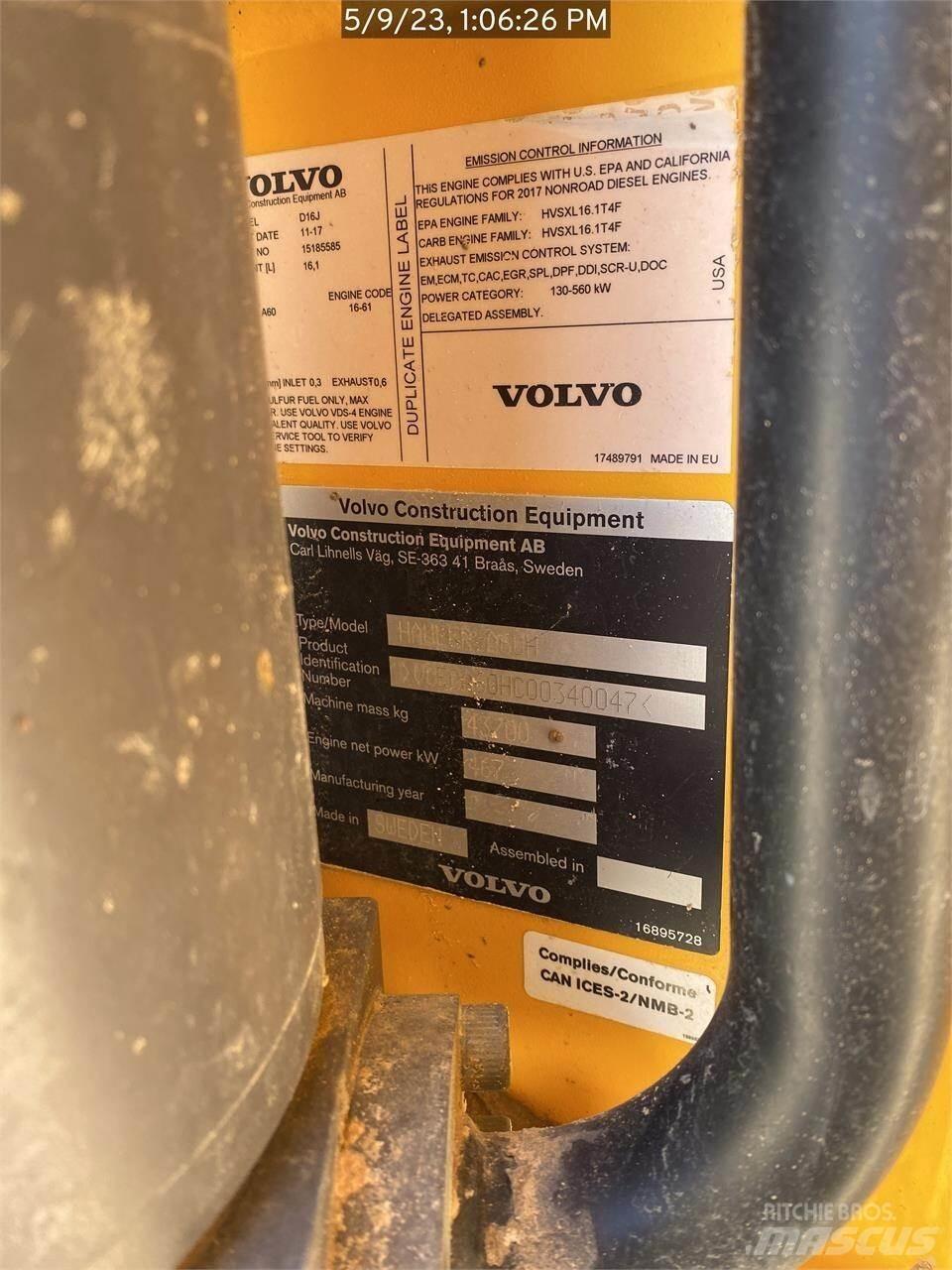 Volvo A60H Rammestyrte Dumpere