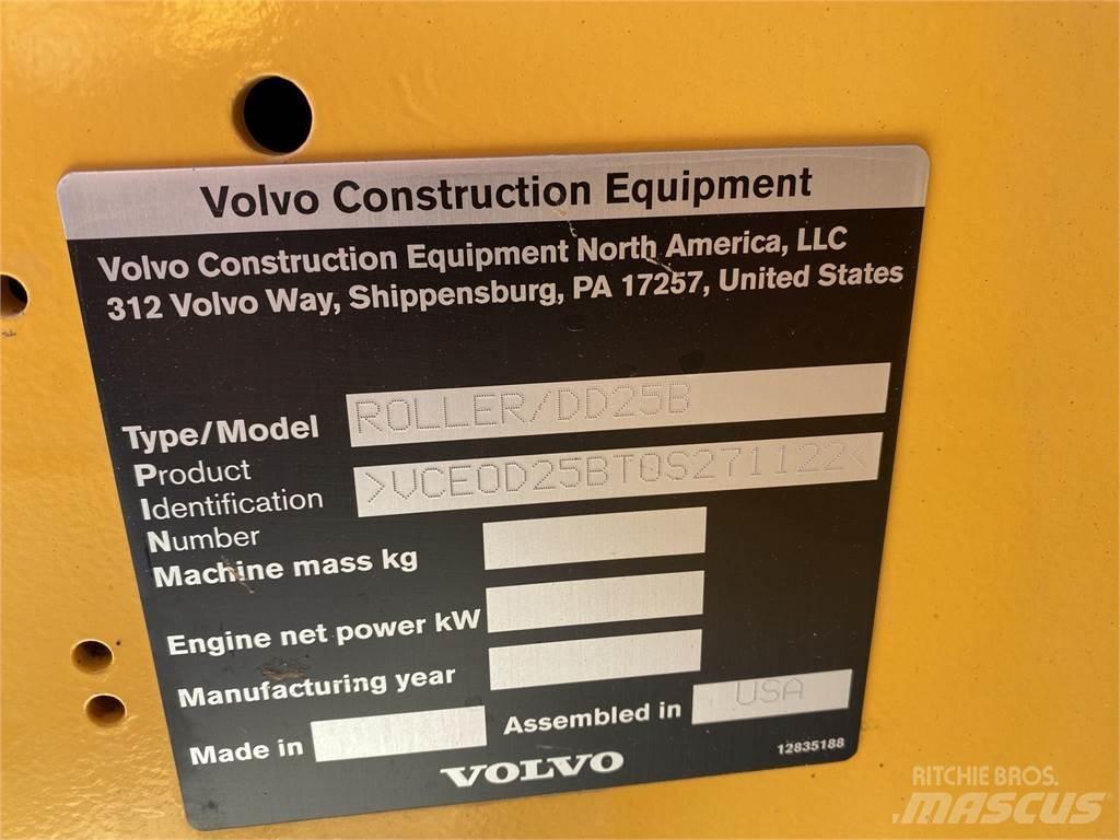 Volvo DD25B Tandem Valser