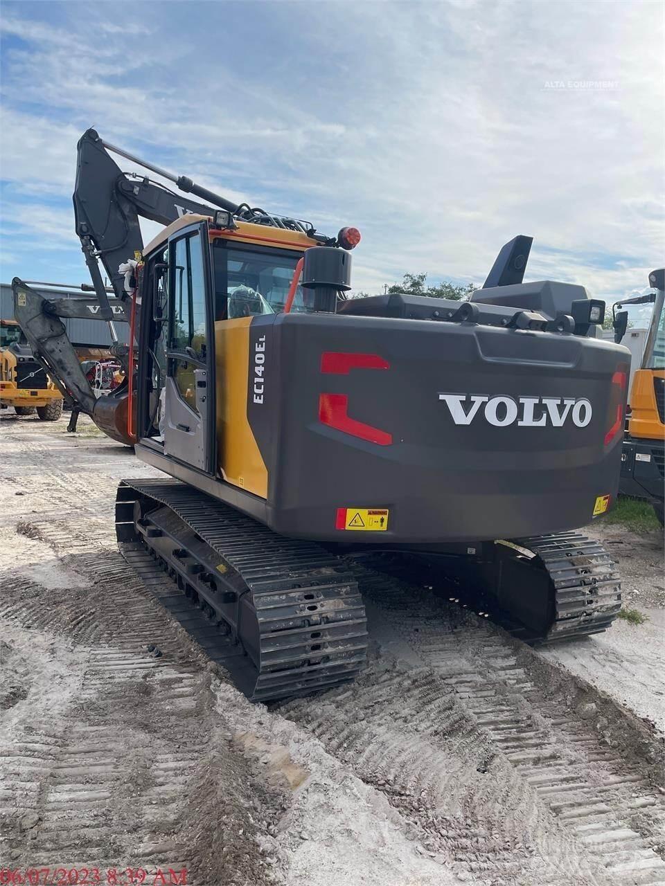 Volvo EC140EL Beltegraver