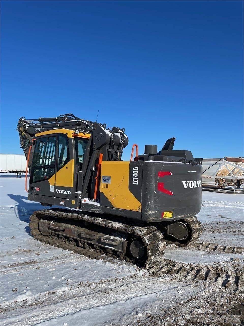 Volvo EC140EL Beltegraver