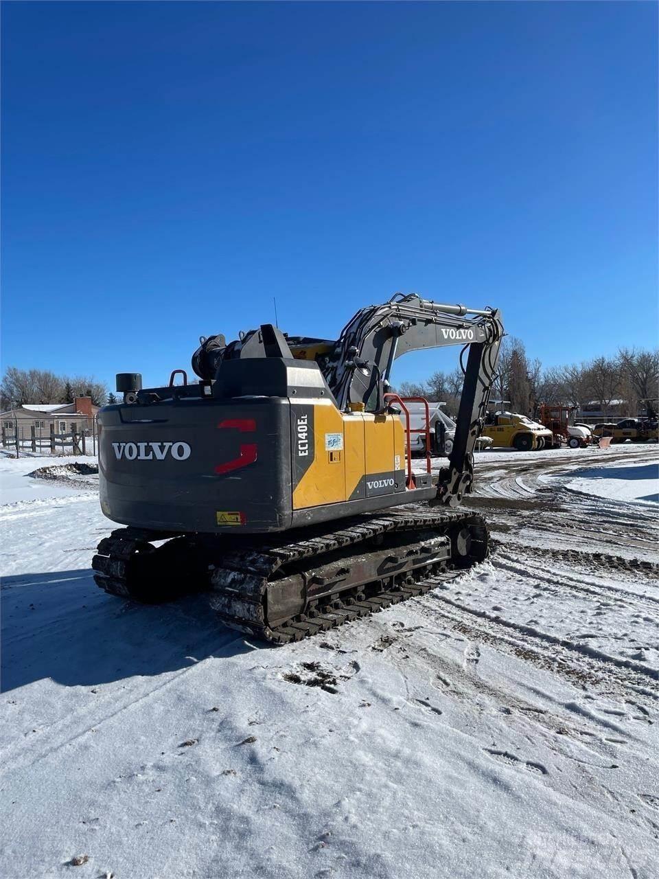 Volvo EC140EL Beltegraver