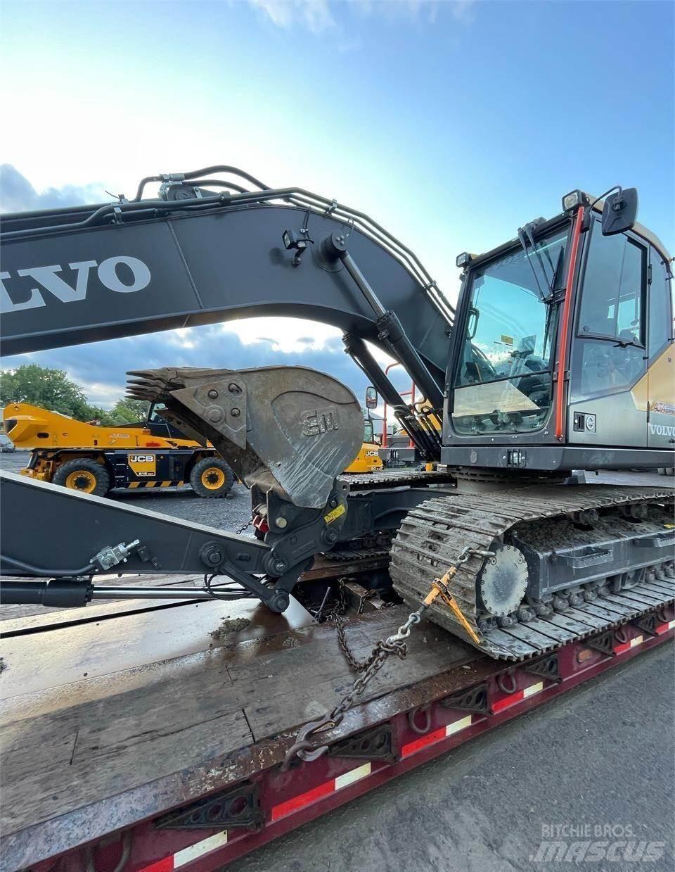 Volvo EC160EL Beltegraver