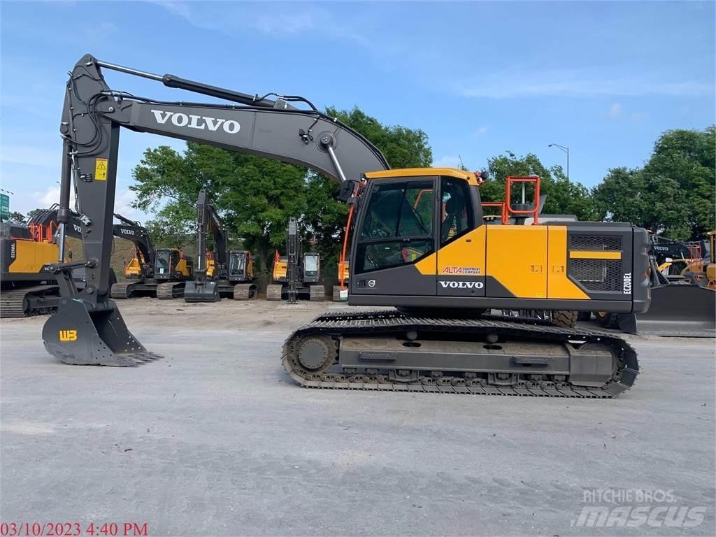 Volvo EC200EL Beltegraver
