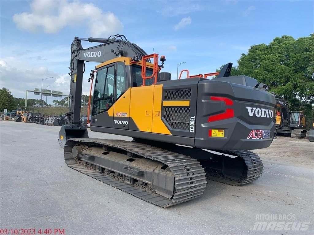 Volvo EC200EL Beltegraver