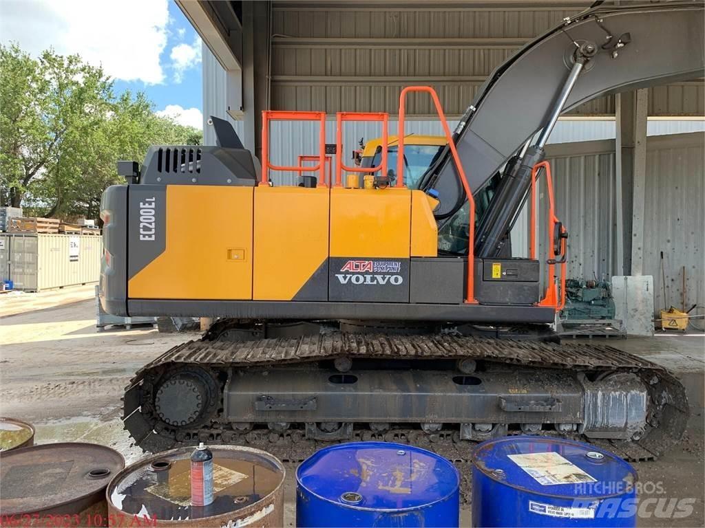 Volvo EC200EL Beltegraver