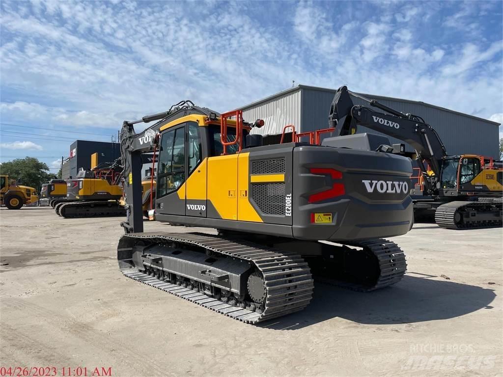 Volvo EC200EL Beltegraver