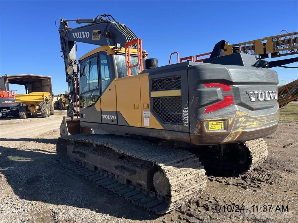 Volvo EC200EL Beltegraver