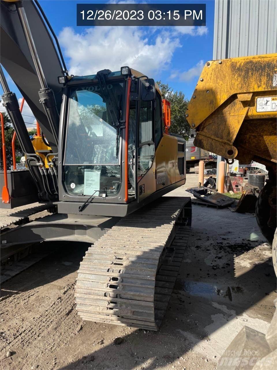 Volvo EC200EL Beltegraver
