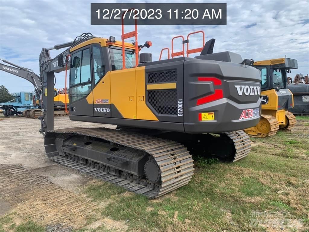 Volvo EC200EL Beltegraver